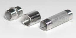 Egyenes fittingek, menettel