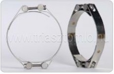PA-RI 20/2 SS Széles, erős kétrészes nemesacél bilincs