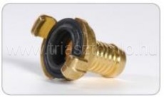 Körmös réz gyorscsatlakozó tömlővéggel