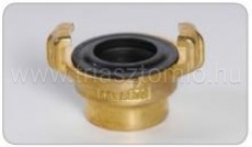 Körmös réz gyorscsatlakozó belső menettel