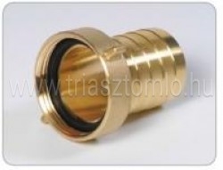 RÉZ TCS BM Réz tömlőcsonk belső menettel (füles anyás)
