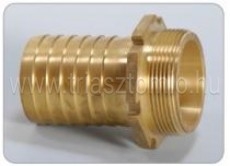 TW KM TCS BORDÁS RÉZ TW külső menetes bordás tömlővég