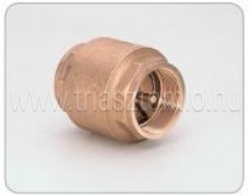 Európa Réz visszacsapószelep, fém tányéros