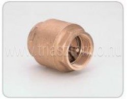 Európa Réz visszacsapószelep, fém tányéros