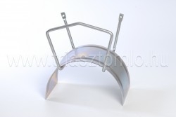 Tömlőtartó, fali, kicsi horganyzott acélból