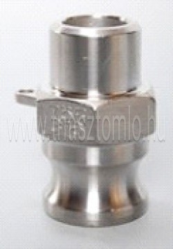 Hegtoldatos nemesacél Kamlok apa hegtoldattal