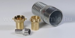 Tömlőcsonkok menettel