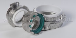 Tartálykocsi csatl. PTFE béléssel